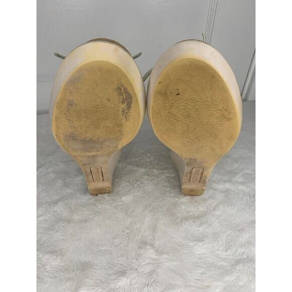 Sperry Womens Gold Metallic Wedge Boat Shoes Size 7.5M - Picture 8 of 8